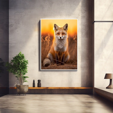 Fox Animal Painting